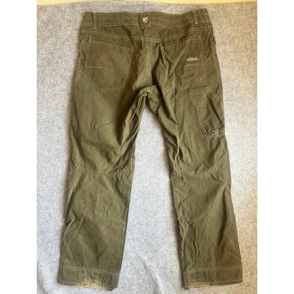 Kuhl Free Rydr Mens 36x32 Olive Green Hiking Outdoor Utility Pants Workwear